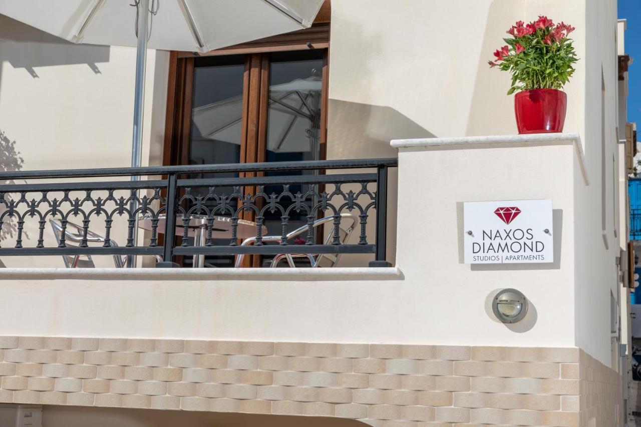 Naxos Diamond Studios Apartments Naxos City Buitenkant foto